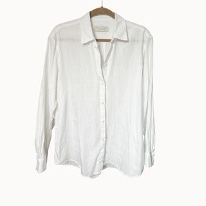 Shaina Mote Classic Button Down – Salt – XS